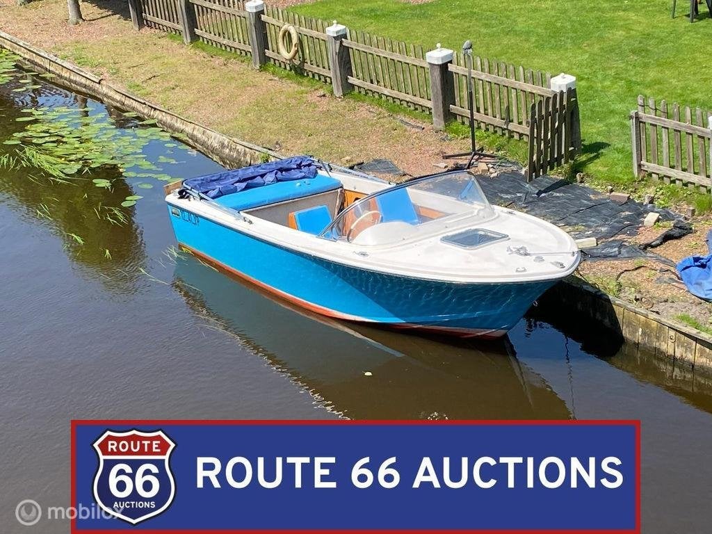 Mistral GT Speedboat | 1973 | Route 66 Auctions, Auto's, Oldtimers, Overige merken, Overige carrosserieën, Zwart, Bedrijf