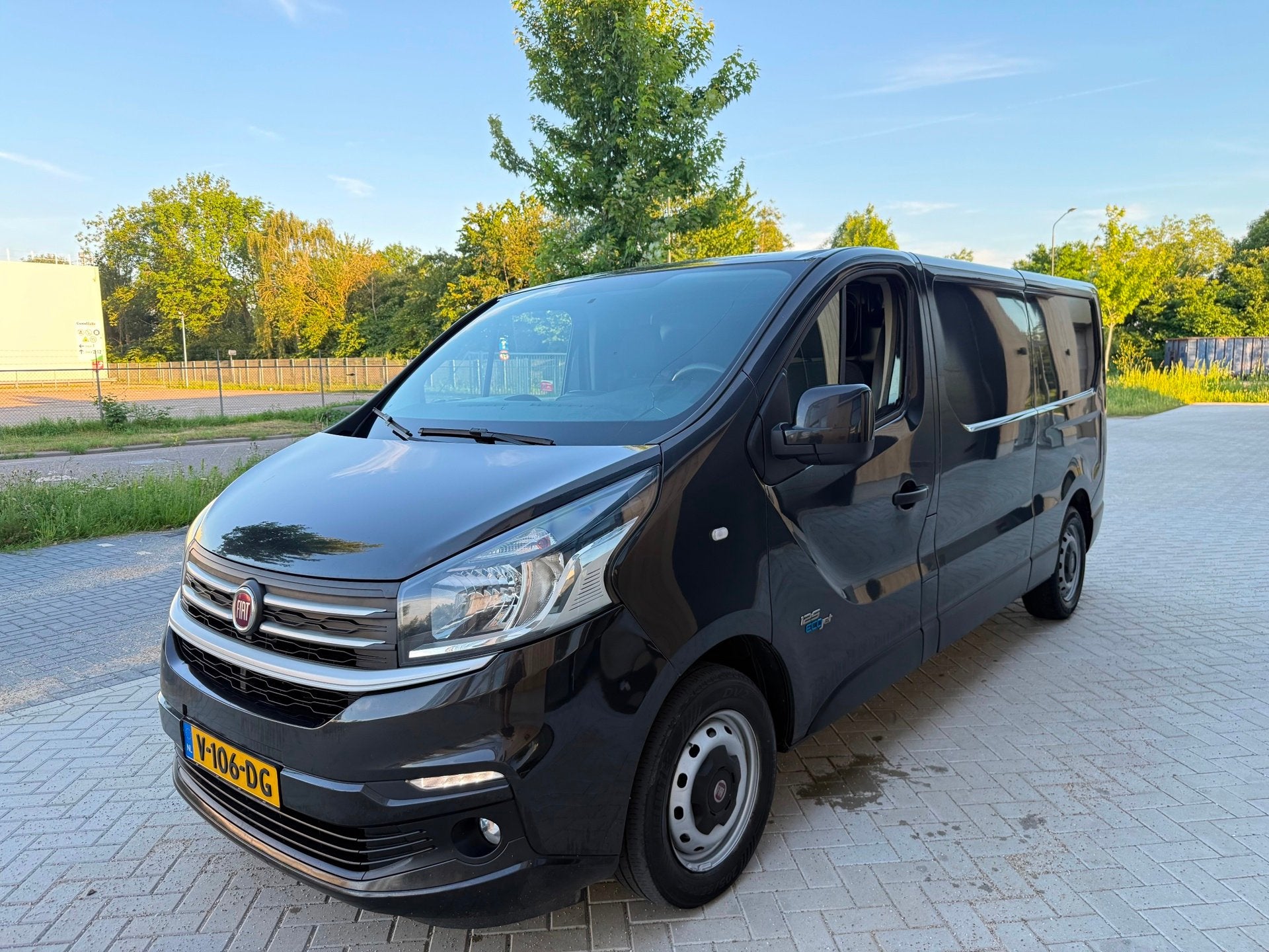 Fiat Talento 1.6 MJ 125PK EcoJet L2H1 SX LONG (bj Dec-2016), Auto's, Bestelauto's, Voorwielaandrijving, Euro 6, 4 cilinders, Zwart