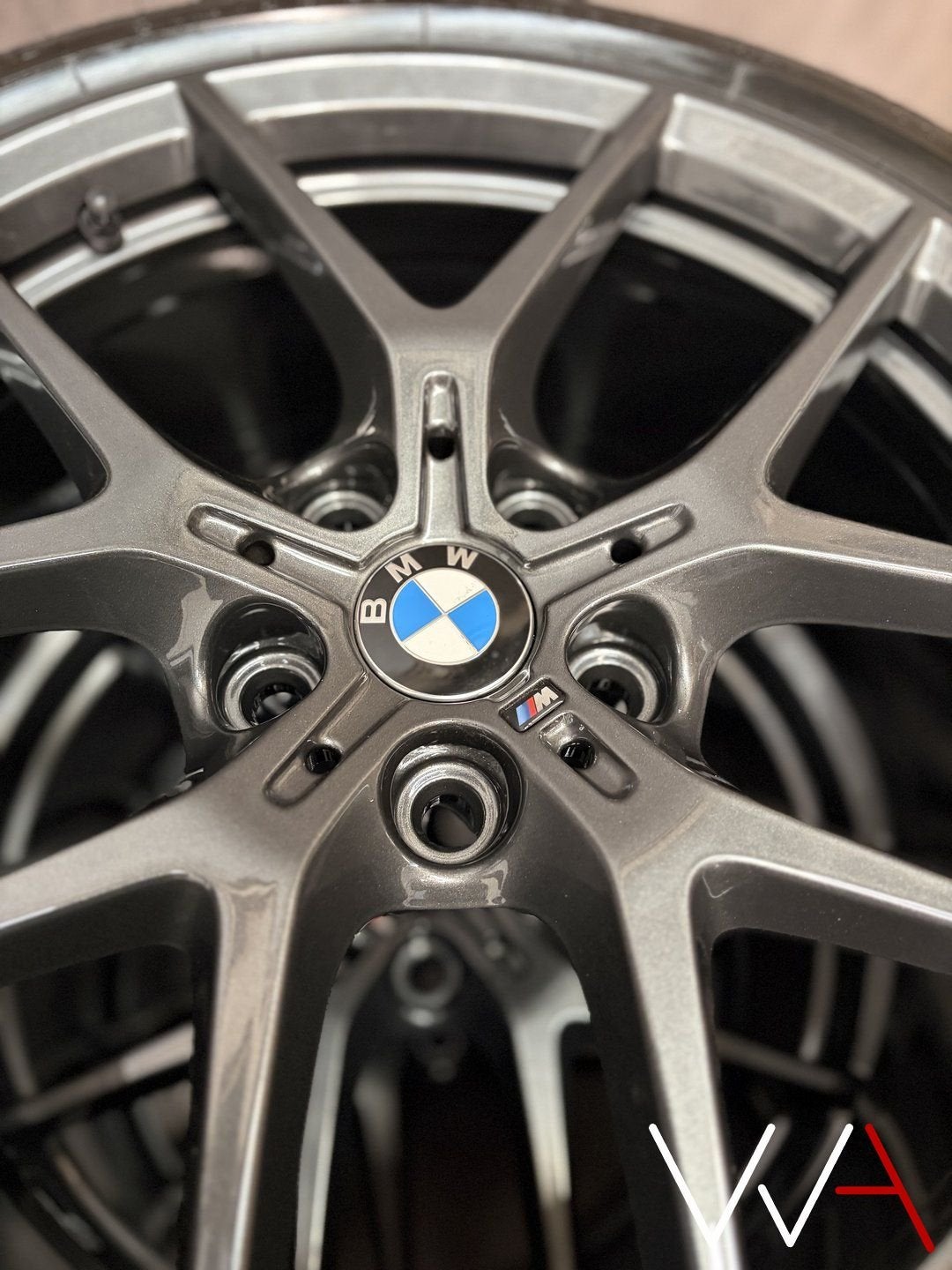 18'' BMW 1 2 serie F40 F44 554M M-Sport velgen BTW set, 18 inch, Gebruikt, -, -