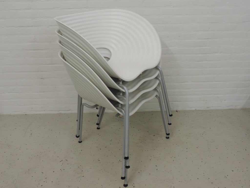 Vitra TOM VAC stoel, design  Ron Arad, gebruikt, Ophalen, Gebruikt, Wit, Metaal