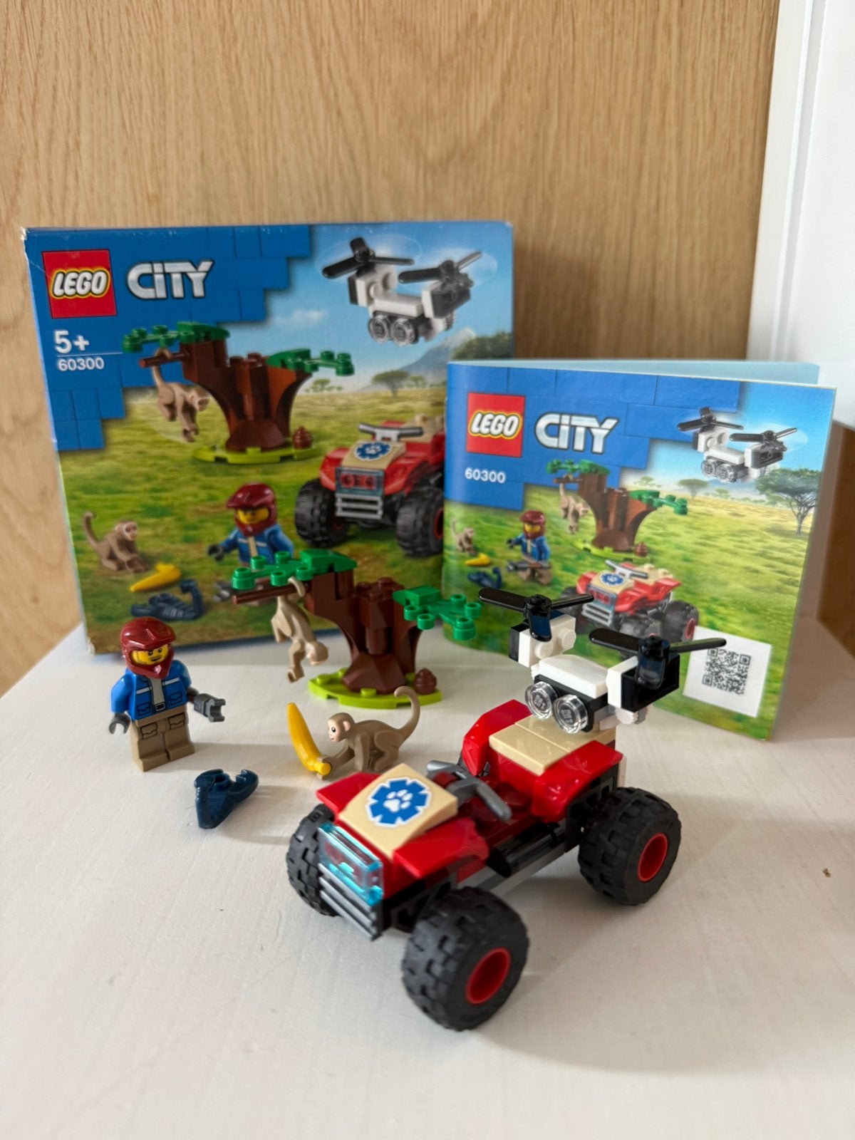 LEGO City - Wildlife Rescue ATV Auto - 60300, Ophalen, City, Lego, Zo goed als nieuw