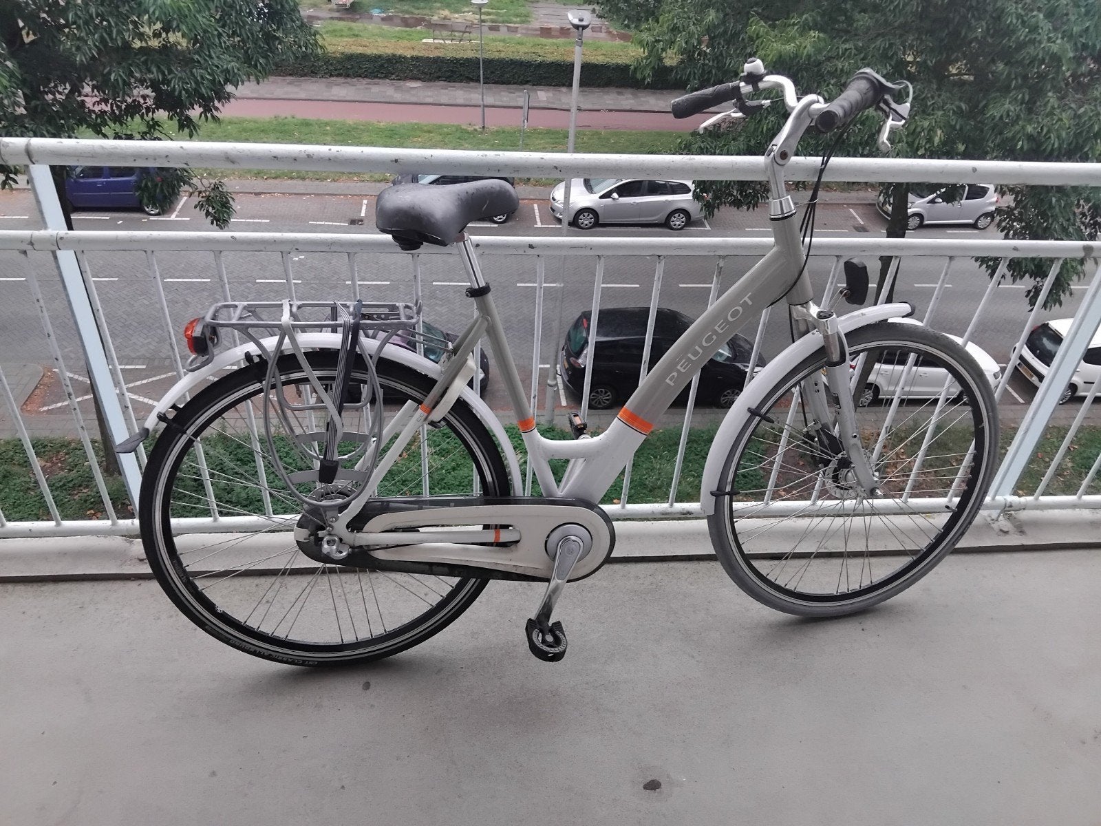 Peugeot Damesfiets - Comfortabel en Stijlvol, Gebruikt, Velgrem, Versnellingen, 50 tot 53 cm