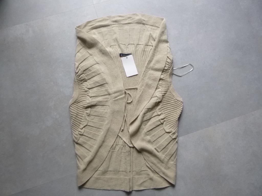 vestje Superstar, ecru  nieuw, Kleding | Dames, Maat 38/40 (M), Verzenden, Beige, Nieuw
