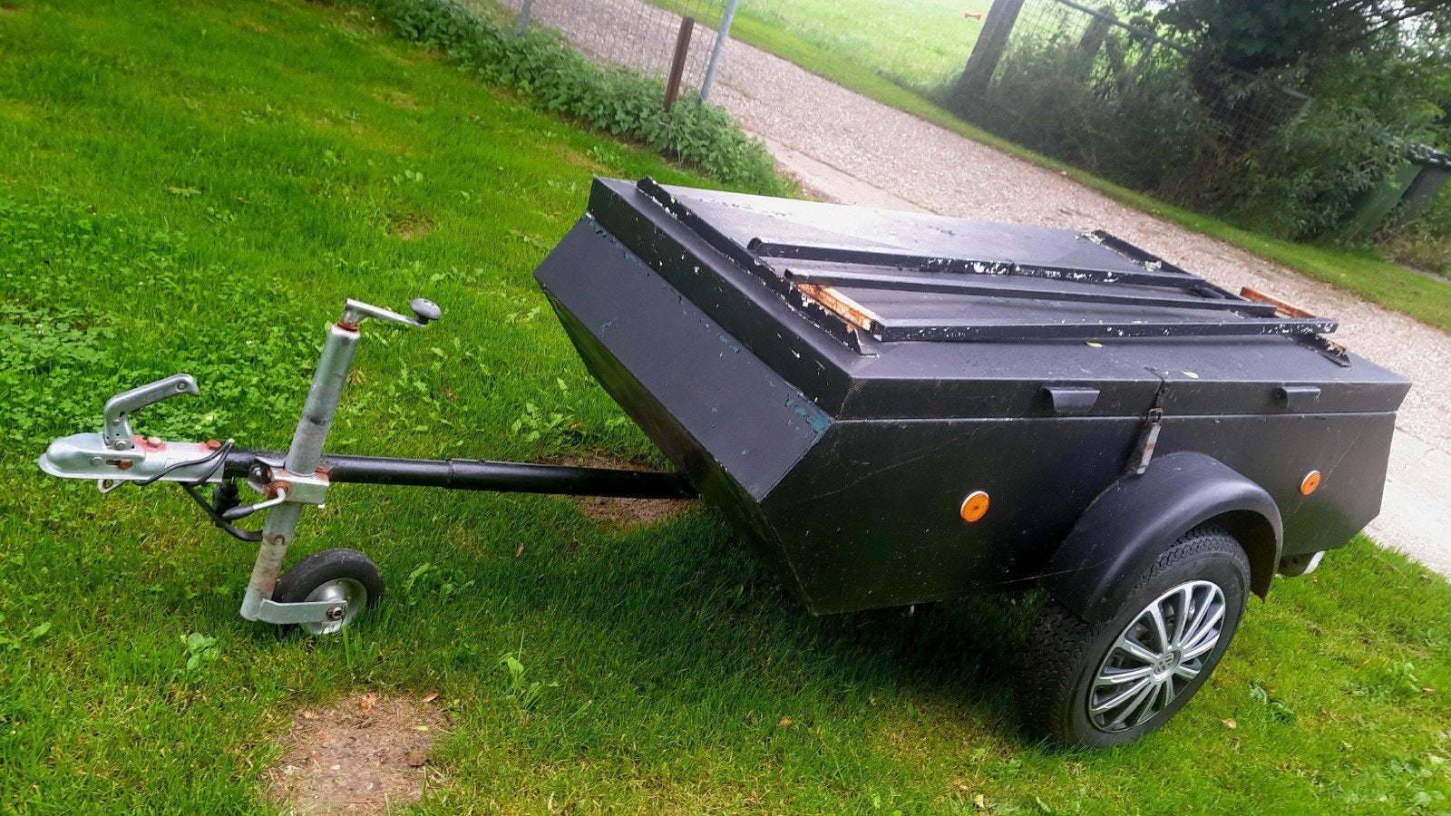 Bagagewagen zoo mee, Ophalen, Gebruikt