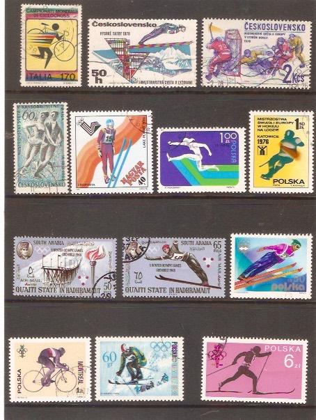 Kavel motief sport, Ophalen of Verzenden, Gestempeld, Sport