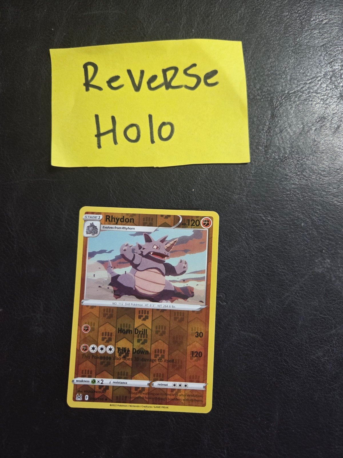Rhydon 090/196 lost origin, Ophalen of Verzenden, Zo goed als nieuw