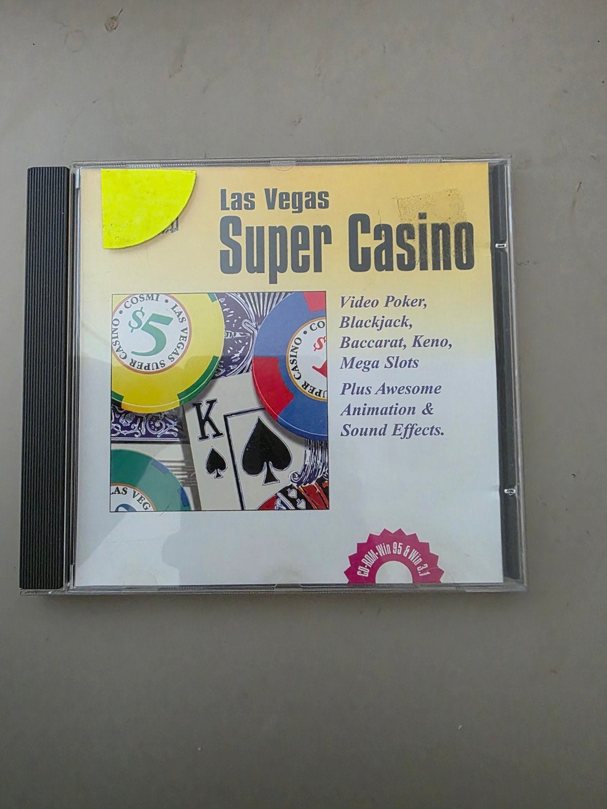 Pc game Las Vegas super casino, Avontuur en Actie, 1 speler, Ophalen of Verzenden, Zo goed als nieuw