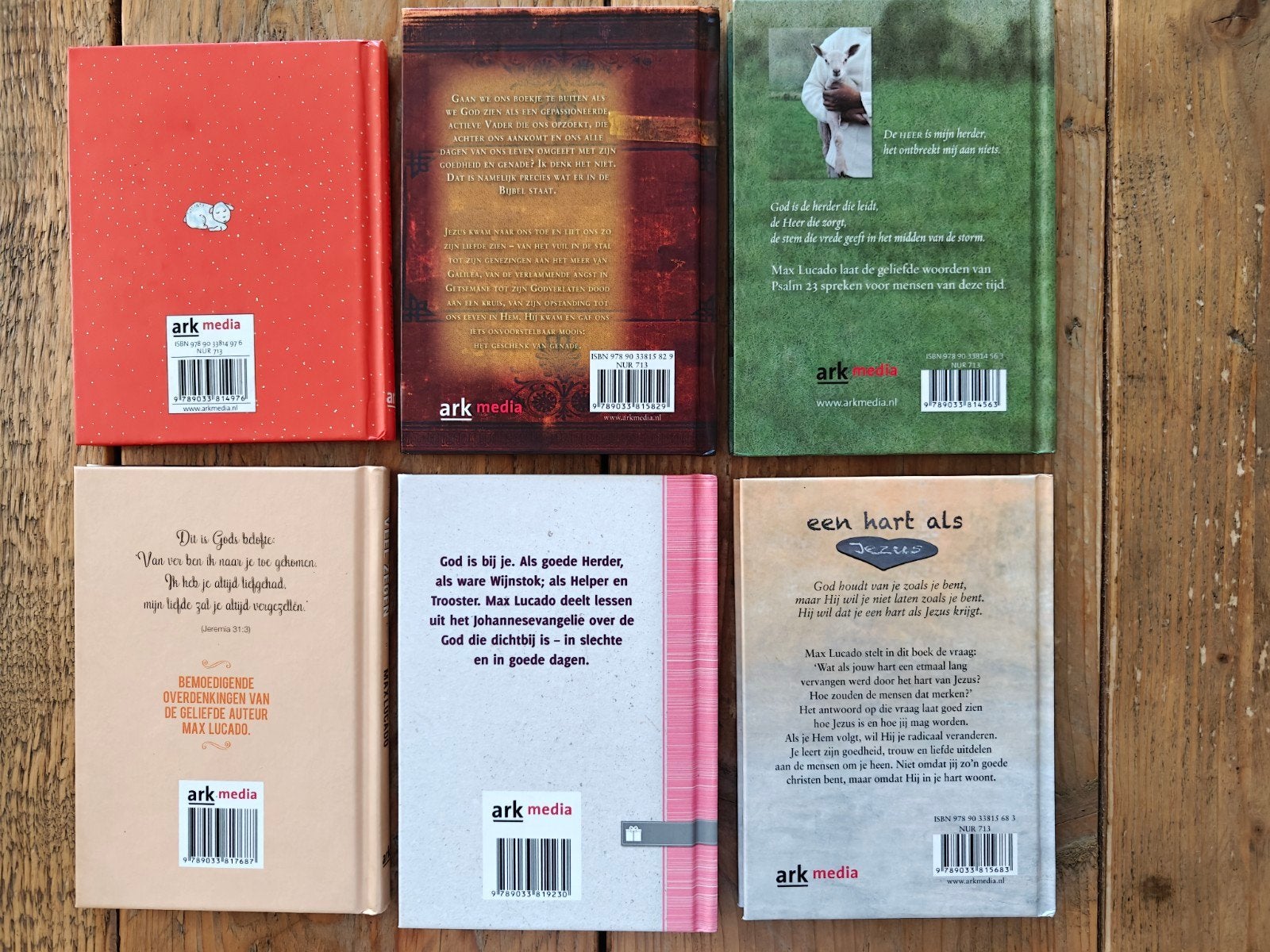 6 Kadoboekjes van Max Lucado., Ophalen of Verzenden, Zo goed als nieuw