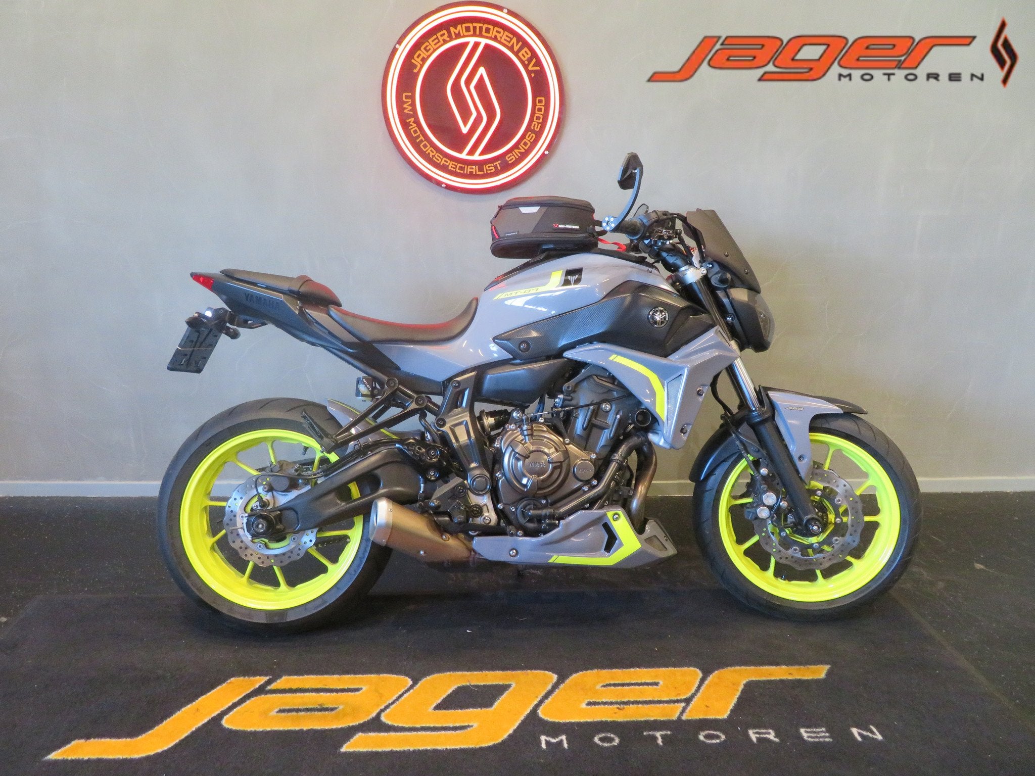 Yamaha MT 07 MT07 ABS SUPER STRAK! (bj 2017), Naked bike, Gebruikt, Bedrijf