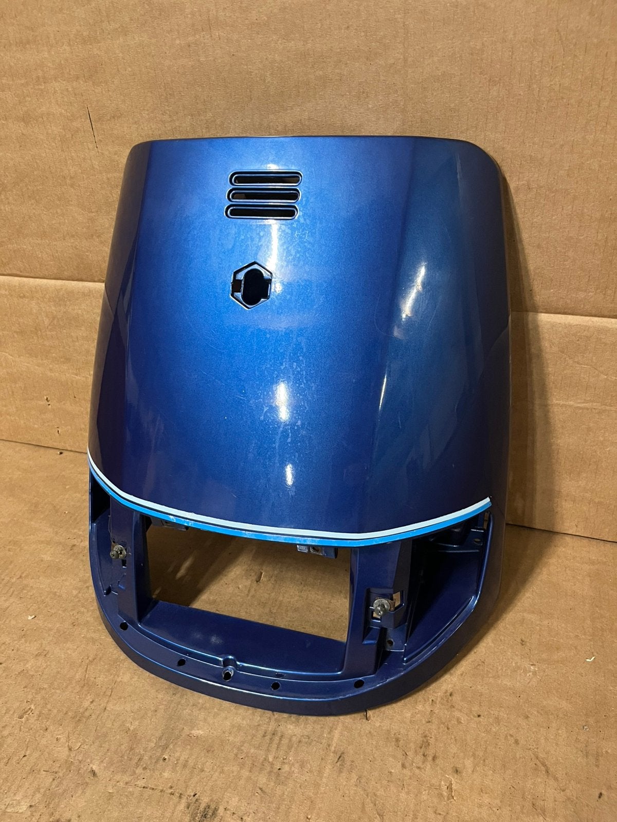 Piaggio skr skipper quartz voorkap blauw, Verzenden, A, A, A