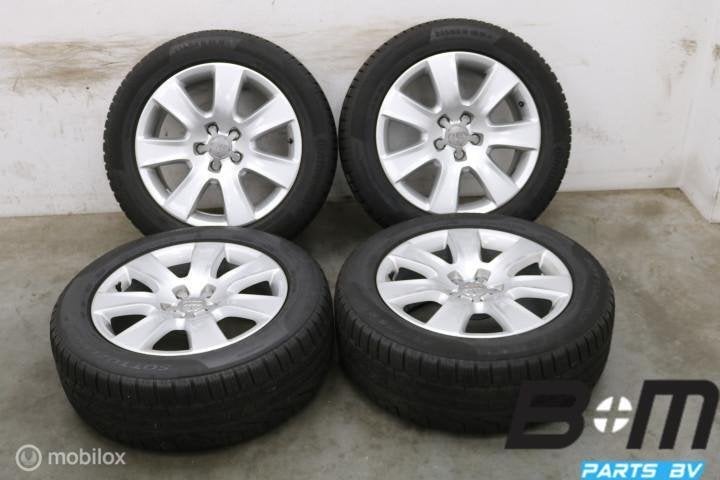 WINTER! ORIGINEEL! 18 inch velgen Audi A8 4H! 4H0601025B, 18 inch, Gebruikt, Banden en Velgen