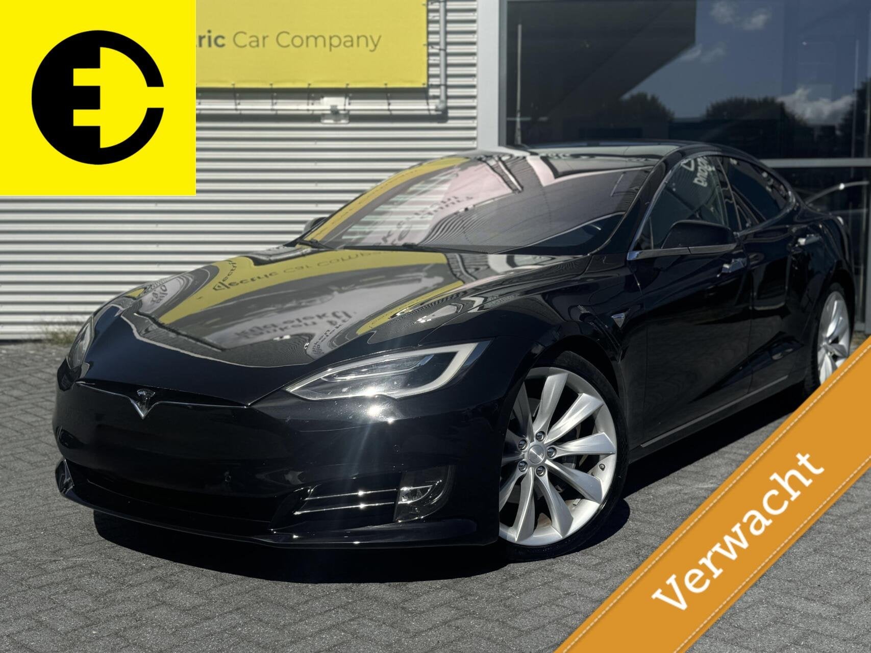 Tesla Model S 75D Base | LMV | Pano | Stoelverwarming, Auto's, Gebruikt, Zwart, Model S, Zwart