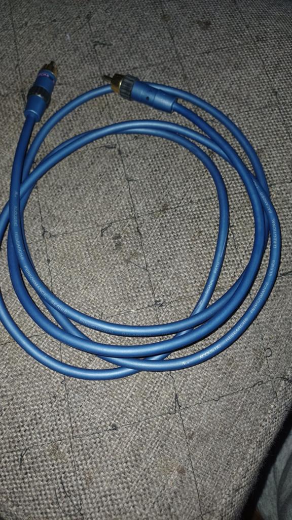 Acoustics  Research  subwoeferkabel, Audio, Tv en Foto, Audiokabels en Televisiekabels, Ophalen, Zo goed als nieuw, Minder dan 2 meter
