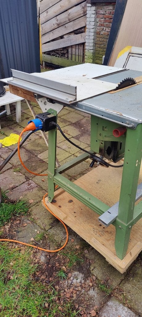 Elektra Beckum TK HS 315E zaagtafel, Ophalen, Gebruikt, Cirkelzaag, Elekta Beckum