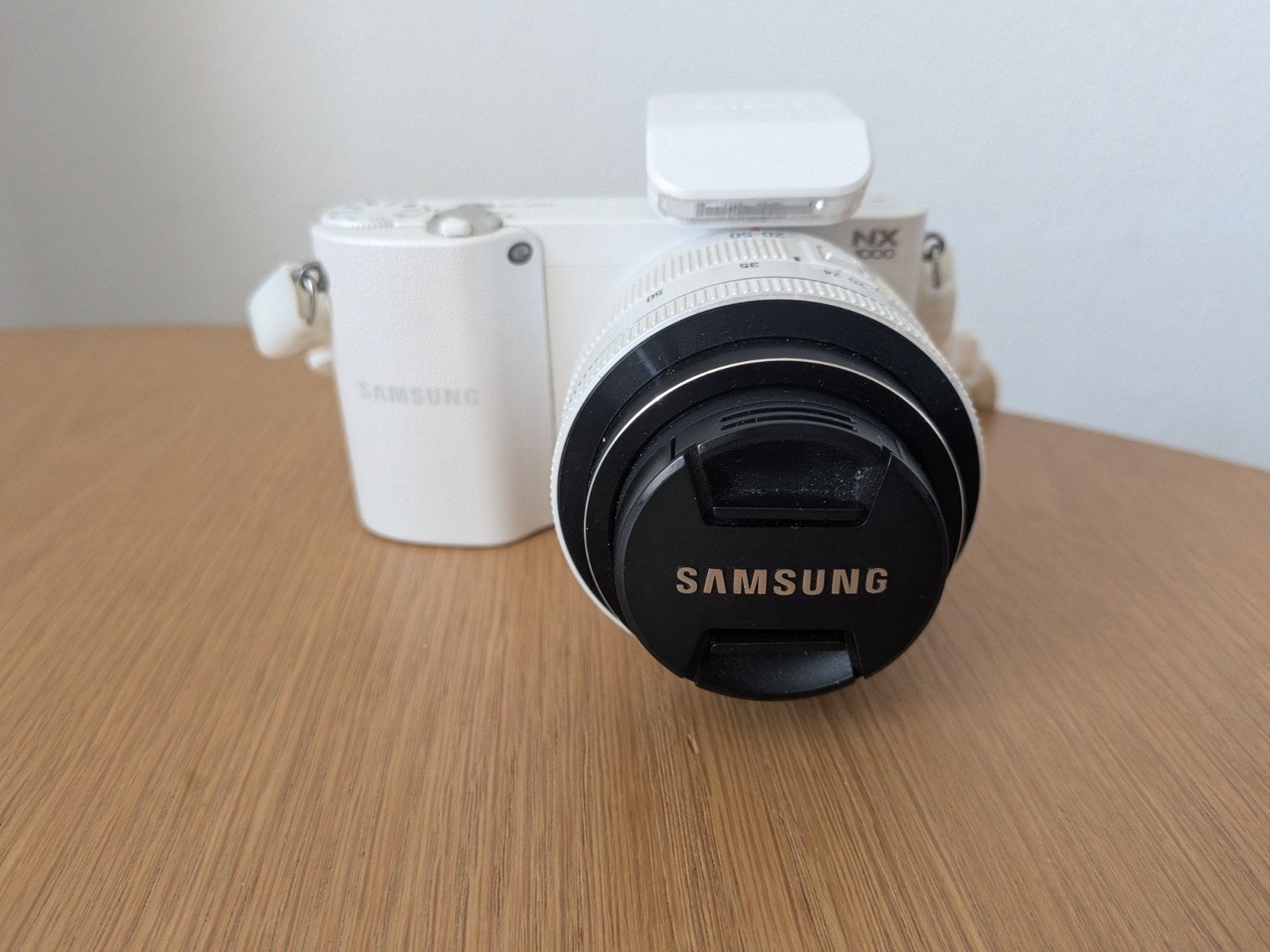 Samsung NX300 systeemcamera met 20-50mm lens en accessoires, Audio, Tv en Foto, Fotocamera's Digitaal, Ophalen, Gebruikt, Cameratas