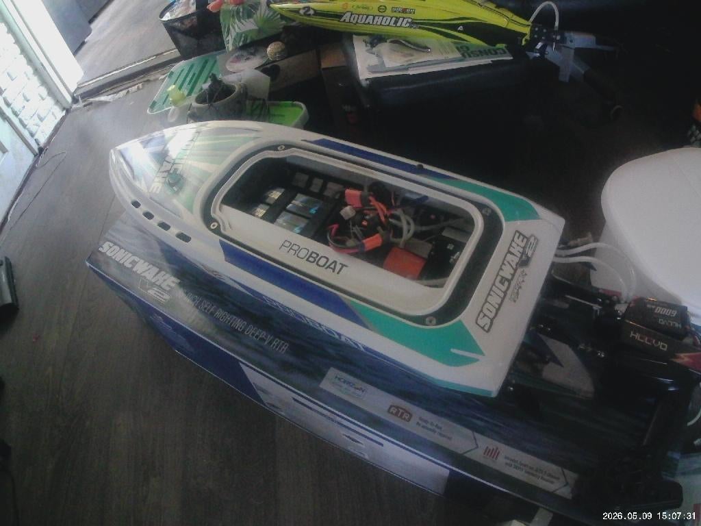 rc speed boot, Ophalen, Zo goed als nieuw