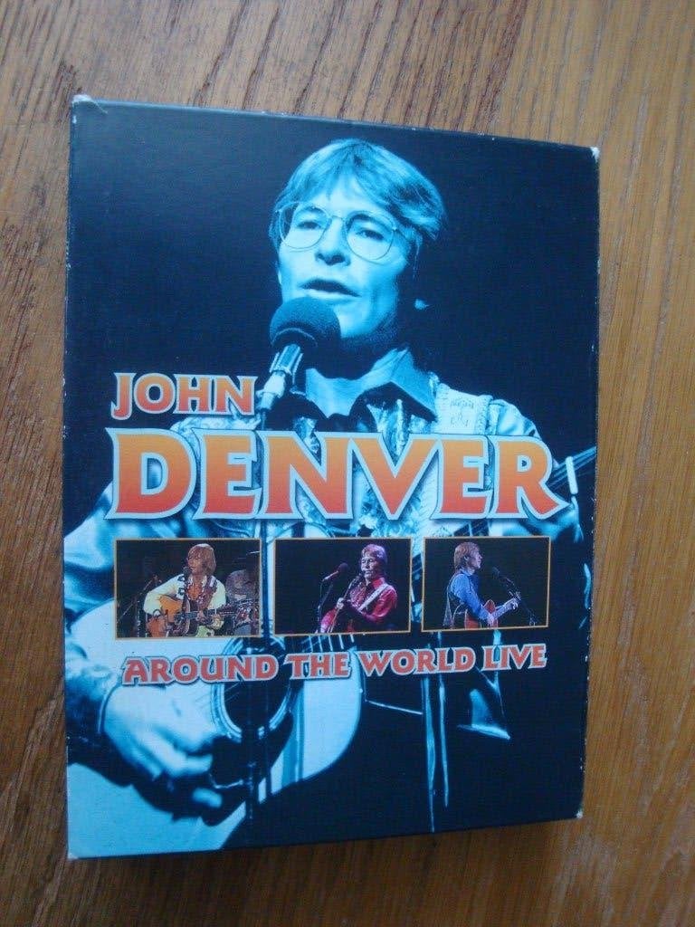 John Denver - Around The World Live (5 DVD Boxset), Inclusief boekje, Alle leeftijden, Engels, Ophalen of Verzenden