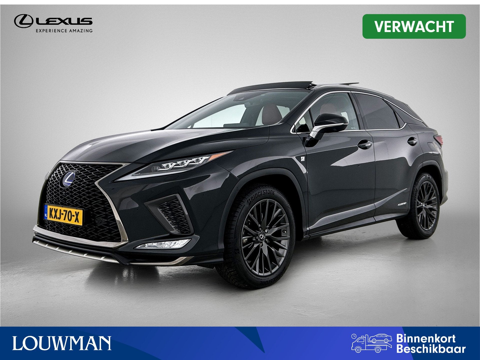 Lexus RX 450h 4WD F Sport Line | Mark Levinson | 360 Camera, Automaat, Gebruikt, Euro 6, Zwart