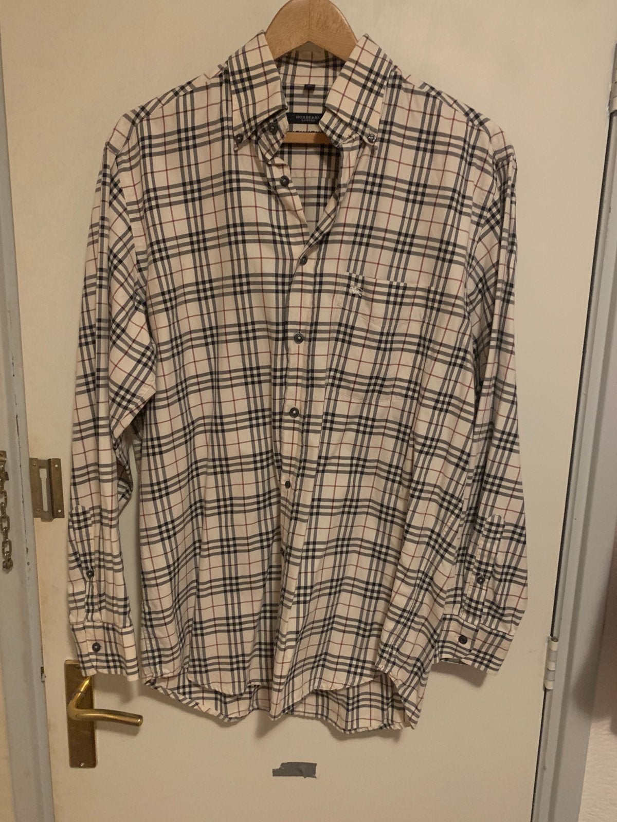 Burberry overhemd, Verzenden, Zo goed als nieuw, Overige halswijdtes