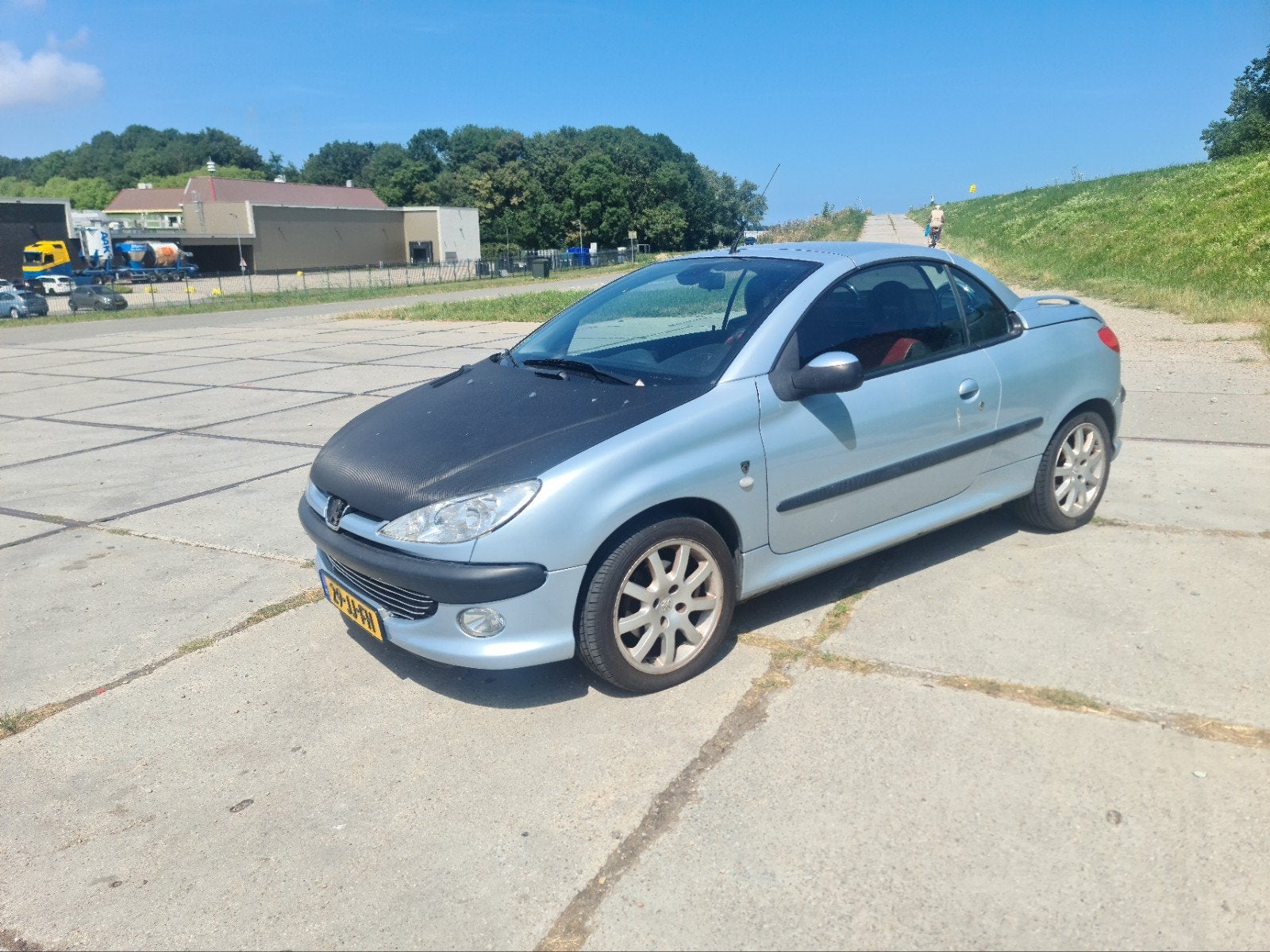 Peugeot 206 2.0 16V CC 2002 Grijs, 136 pk, 4 cilinders, Cabriolet, 4 stoelen