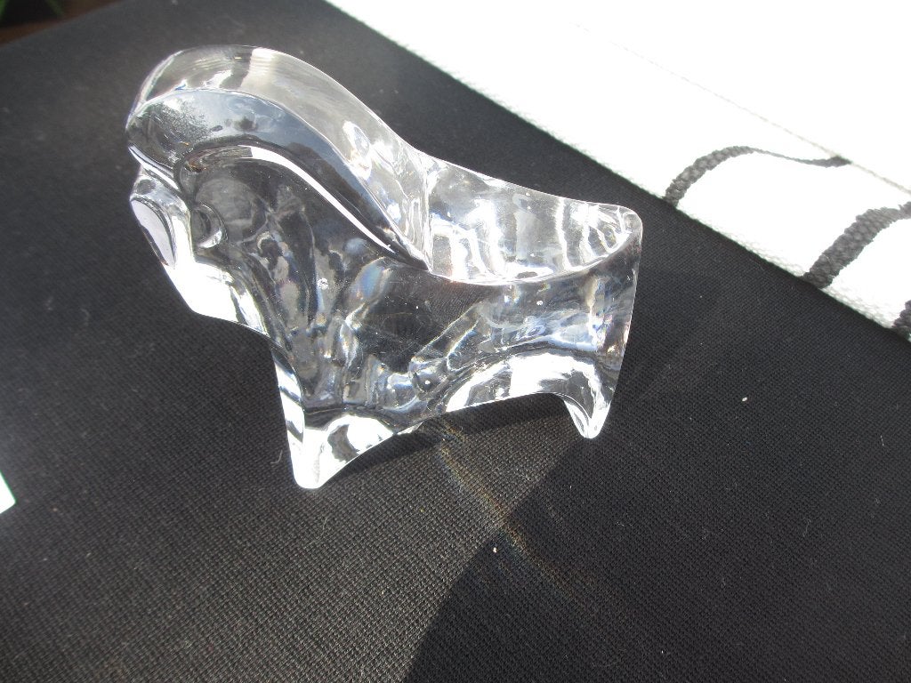 Kosta Boda glazen paperweight bok, Ophalen of Verzenden