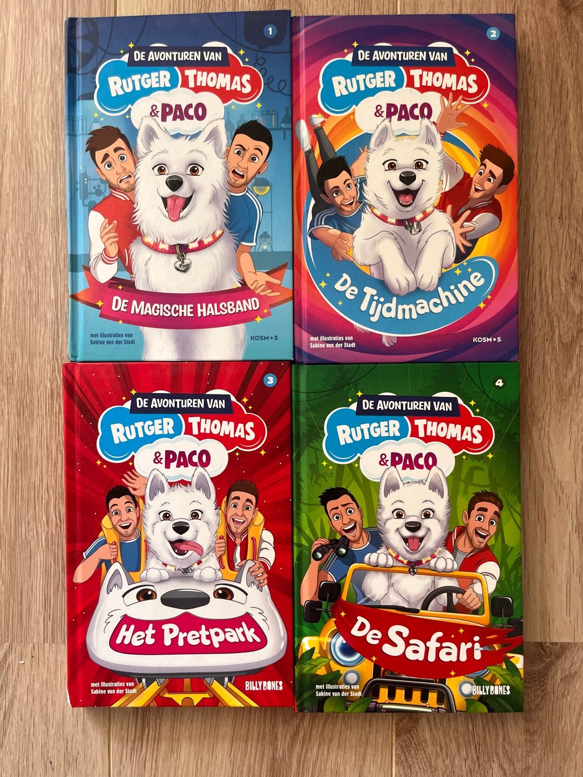 Boeken Rutger, Thomas & Paco - Complete set, Boeken, Ophalen of Verzenden, Zo goed als nieuw, Fictie