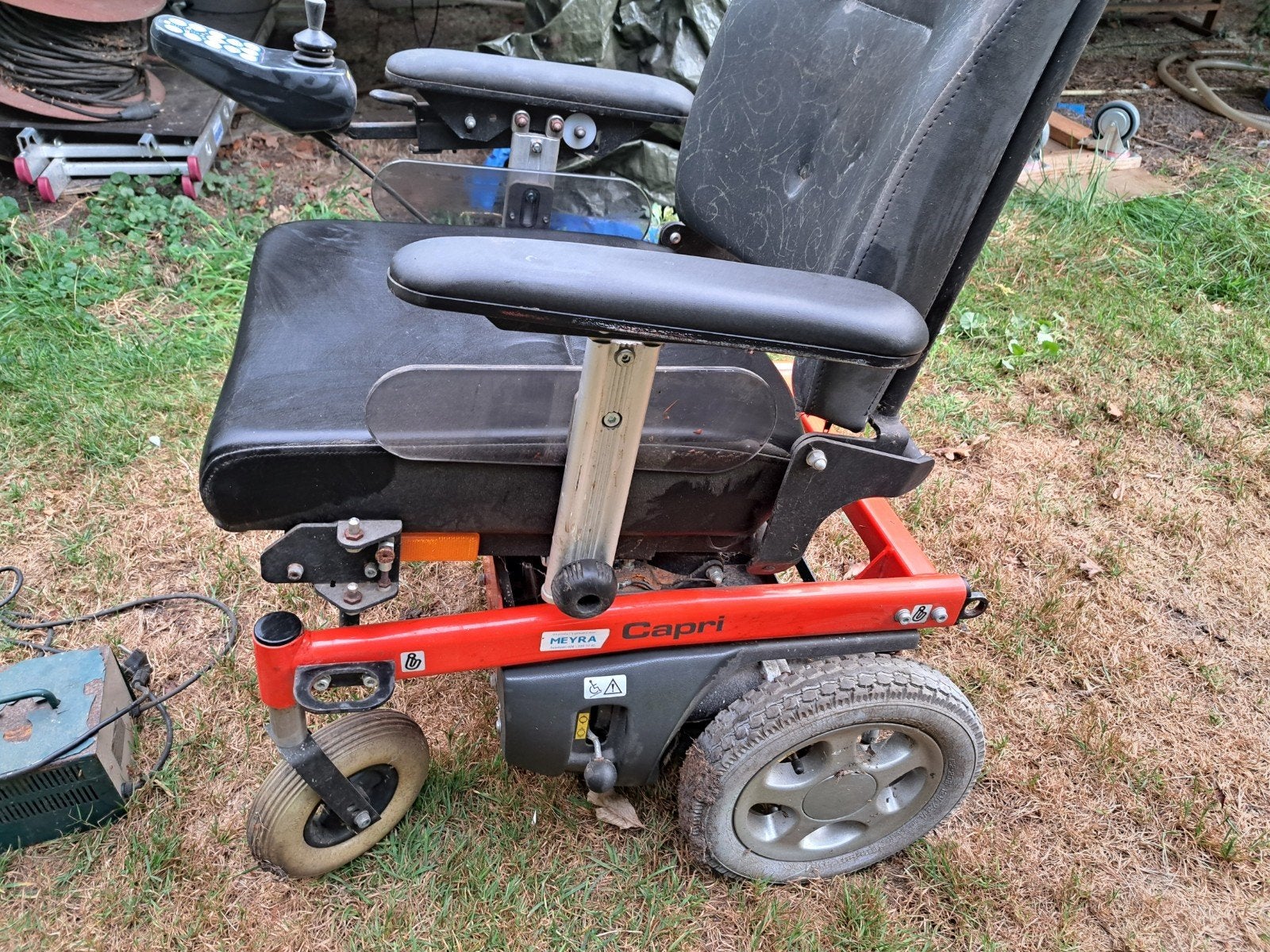 Capri elektische rolstoel voor onderdelen, Ophalen, Gebruikt, Elektrische rolstoel