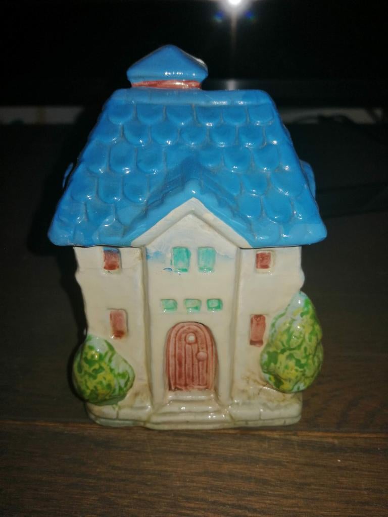 Spaarpot huis, Ophalen of Verzenden, Zo goed als nieuw, Steen, Aardewerk of Keramiek, Dier