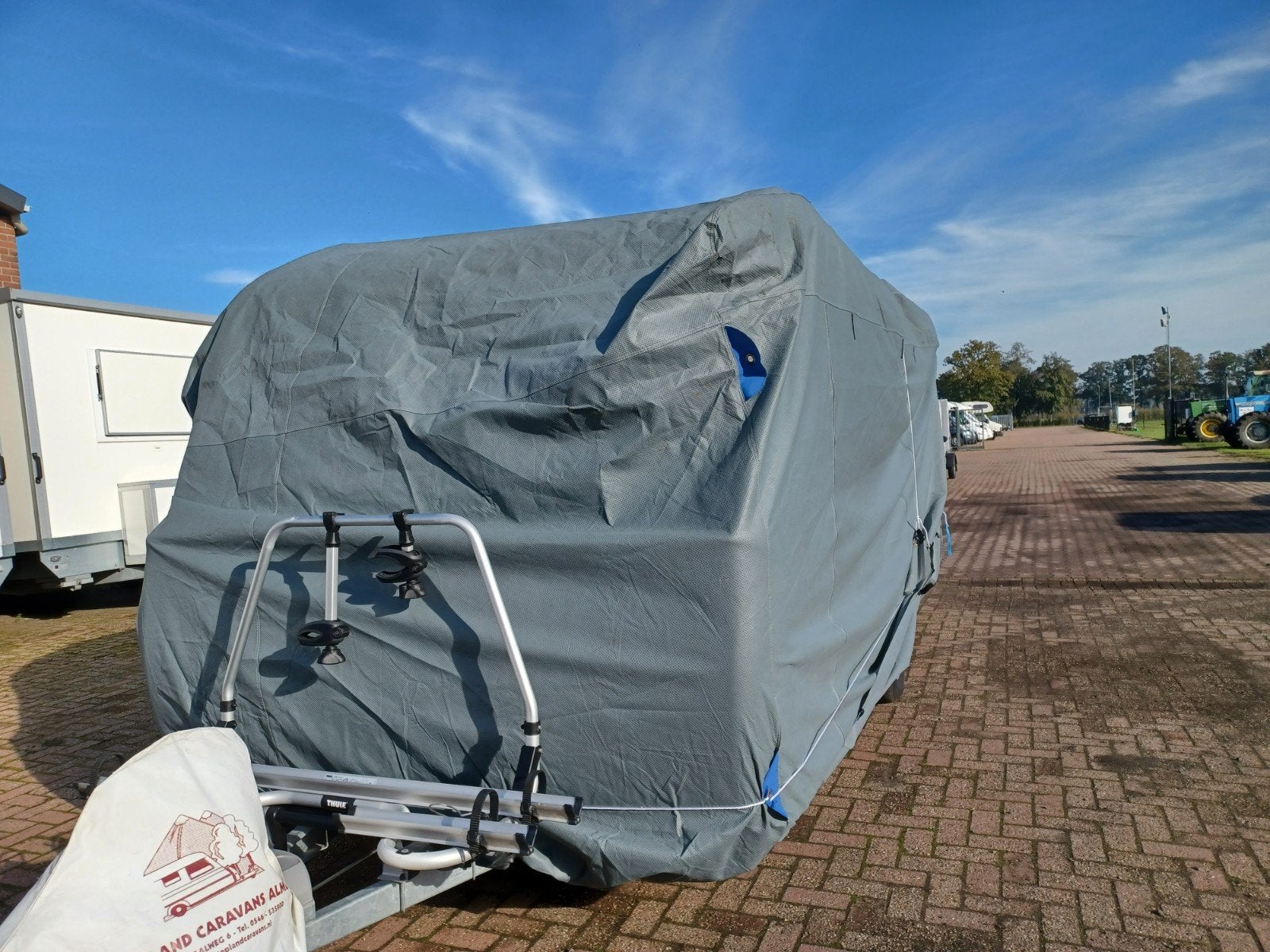 Caravanhoes 5.5m - Eenmalig gebruikt, Caravans en Kamperen, Caravan accessoires, Ophalen, Zo goed als nieuw