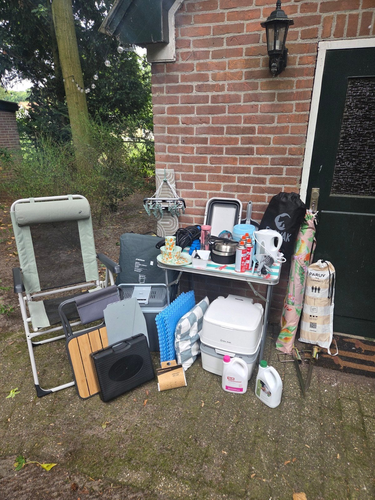 Kampeerspullen, Ophalen, Zo goed als nieuw