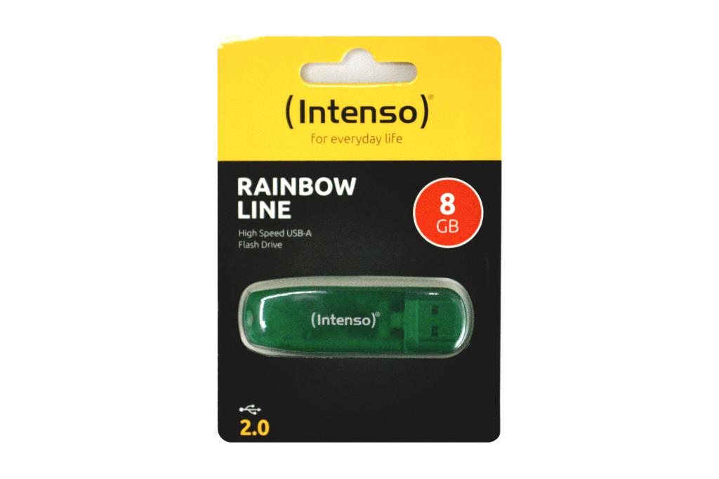 Intenso Rainbow Line 8GB usb stick, Intenso, 8 GB, Nieuw, Ophalen of Verzenden