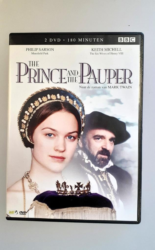 Dvd The Prince and the Pauper, Alle leeftijden, Ophalen of Verzenden, Zo goed als nieuw, Drama