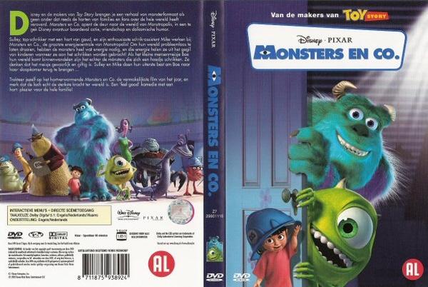 Monsters en Co DVD, Europees, Tekenfilm, Verzenden, Alle leeftijden