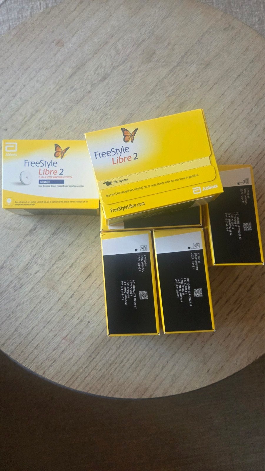 Freestyle Libre 2, Ophalen, Nieuw