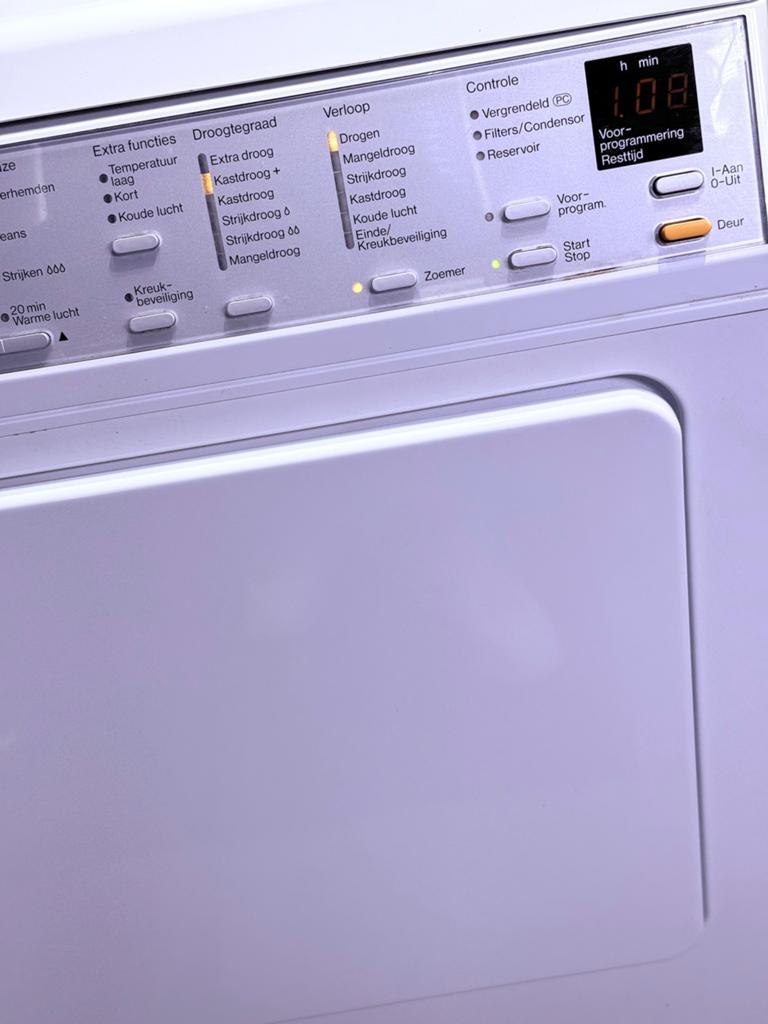 MIELE CONDENSDROGER SOFTCARE LUXE MODEL IZGS, Witgoed en Apparatuur, 6 tot 8 kg, Minder dan 85 cm, Ophalen of Verzenden, Zo goed als nieuw