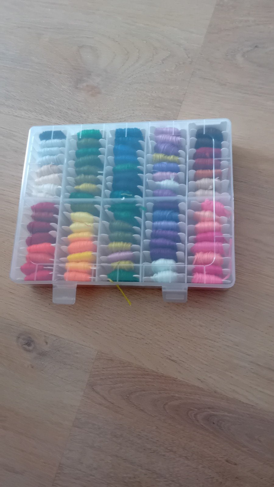 Borduurgaren nieuw doos met 80 stuks, Hobby en Vrije tijd, Ophalen of Verzenden, Nieuw, Borduurgaren of Zijde