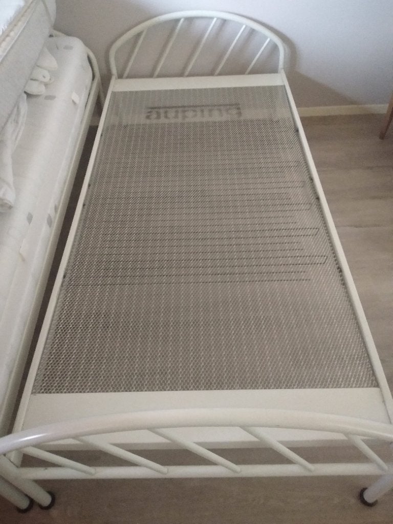 Auping spriraal bed, Ophalen, 90 cm, Eenpersoons, Zo goed als nieuw