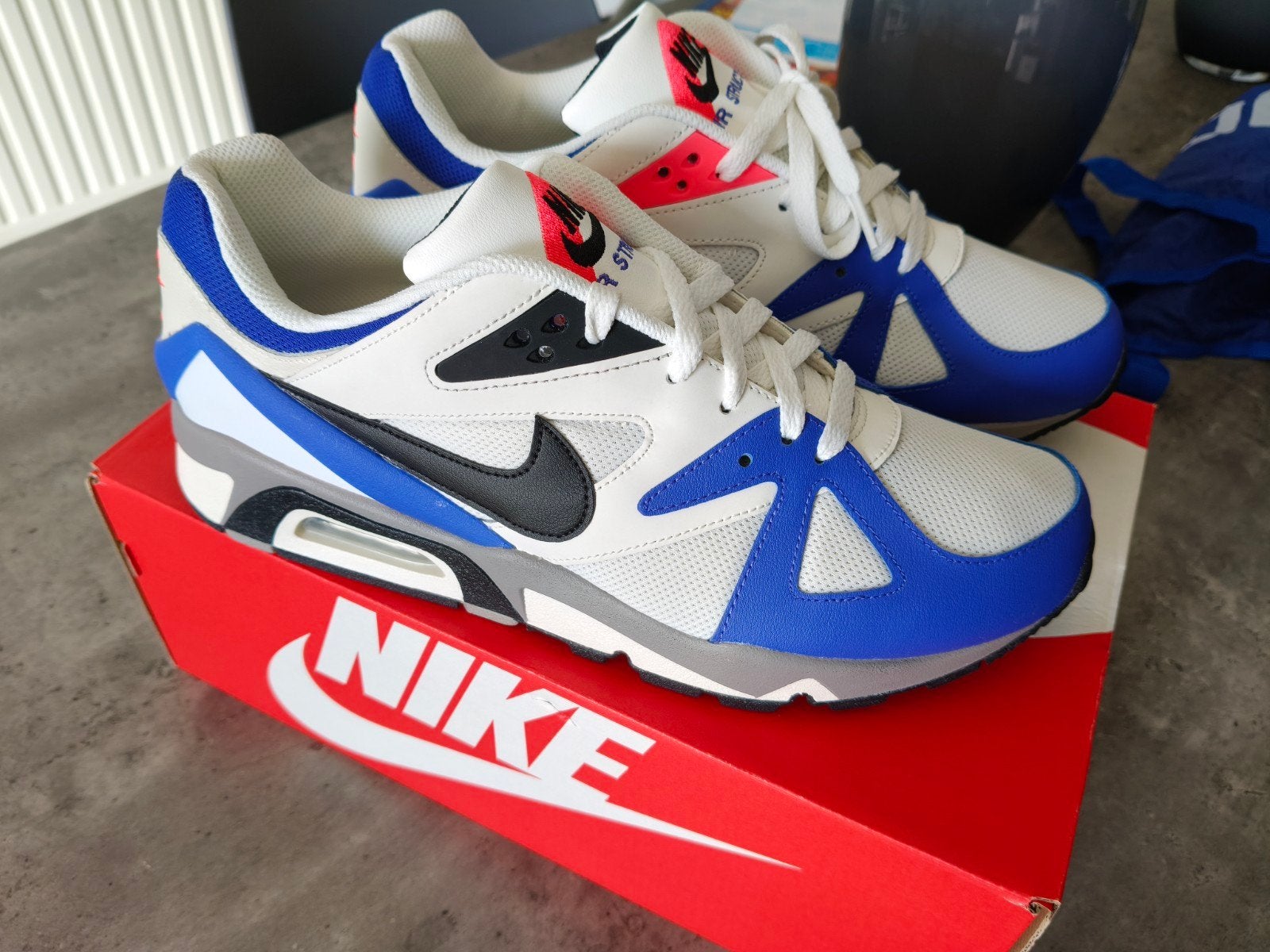 Nike Air Structure Triax 91 Herensneakers - Nieuw in doos, Ophalen, Wit, Nike, Nieuw