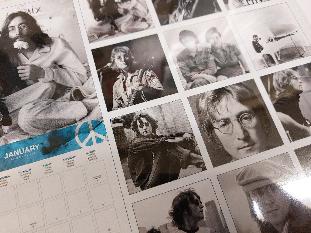 John Lennon KALENDER 2017 - GESEALED ! The Beatles, Gebruiksvoorwerp, Verzenden, Nieuw, NvT