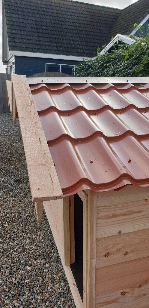 Hondenhok Amstelveen | Duurzaam materiaal | Maatwerk, Dieren en Toebehoren, 110 cm of meer, 100 cm of meer, Ophalen of Verzenden