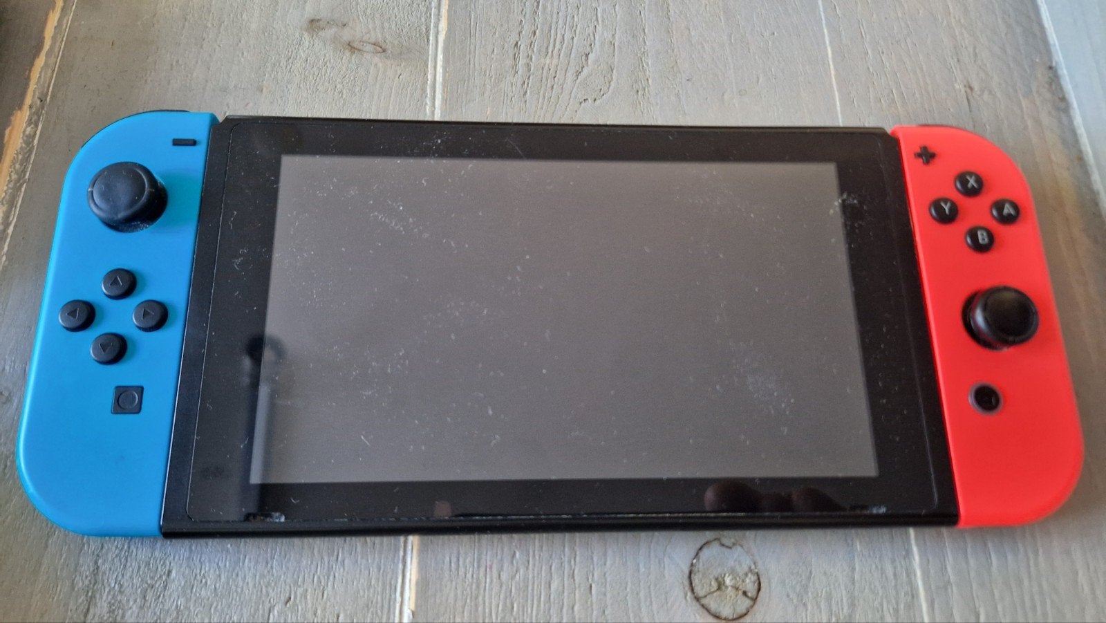Nintendo Switch, Spelcomputers en Games, Spelcomputers | Nintendo Switch, Ophalen of Verzenden, Gebruikt, Met 2 controllers, Switch Original