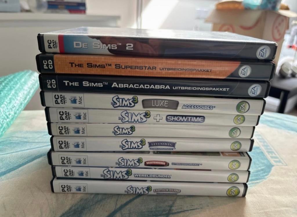 Grote Sims Collectie: De Sims 2, 3 en uitbreidingen, Ophalen of Verzenden, Zo goed als nieuw