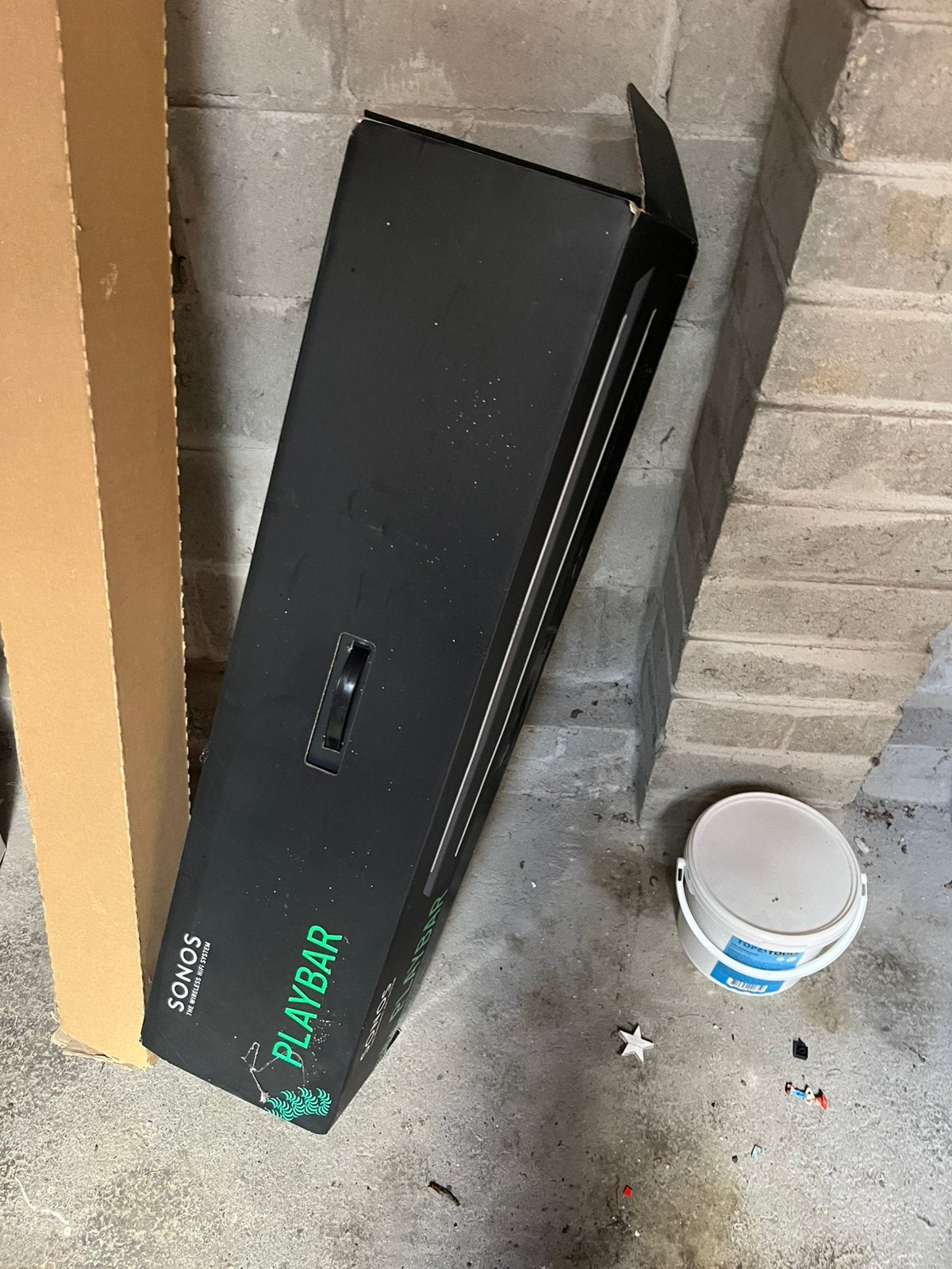 Doos van Sonos Playbar gratis af te halen, Ophalen, Zo goed als nieuw