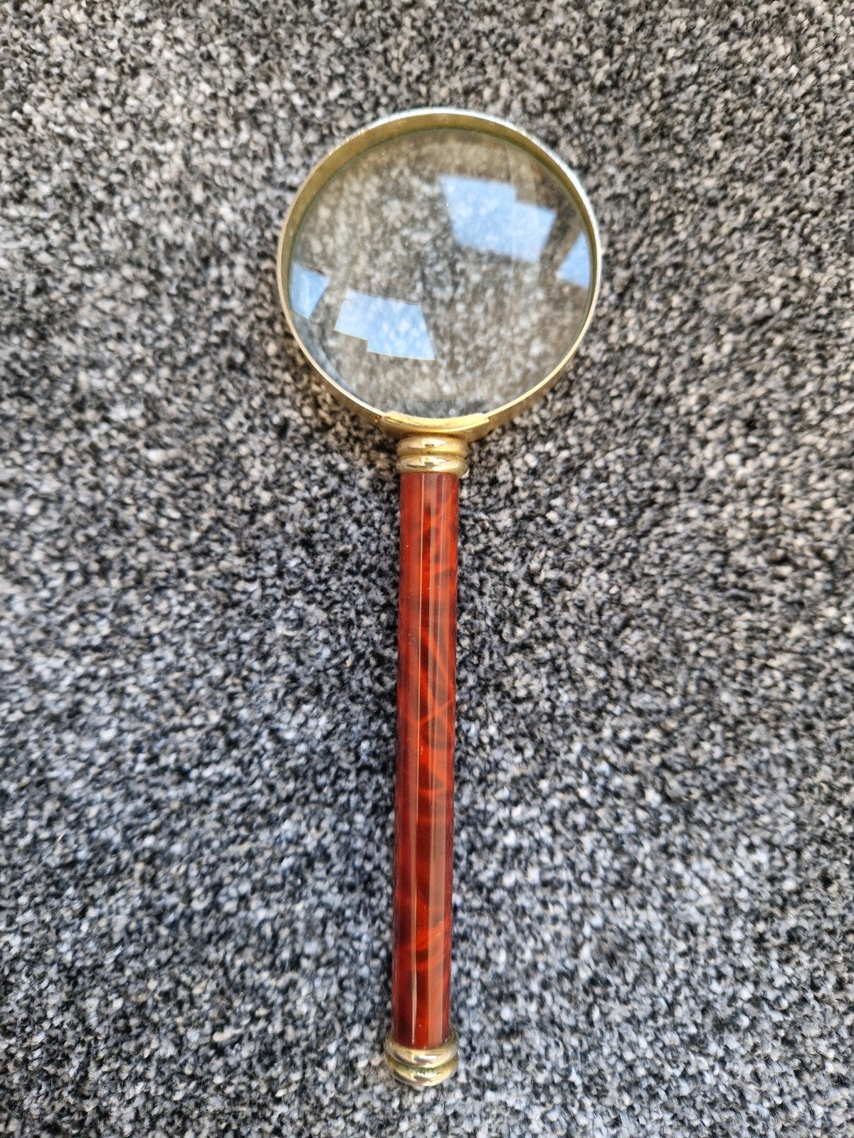 Vintage Vergrootglas met Klassieke Handgreep, Ophalen of Verzenden, Gebruikt, Vergrootglas of Loep