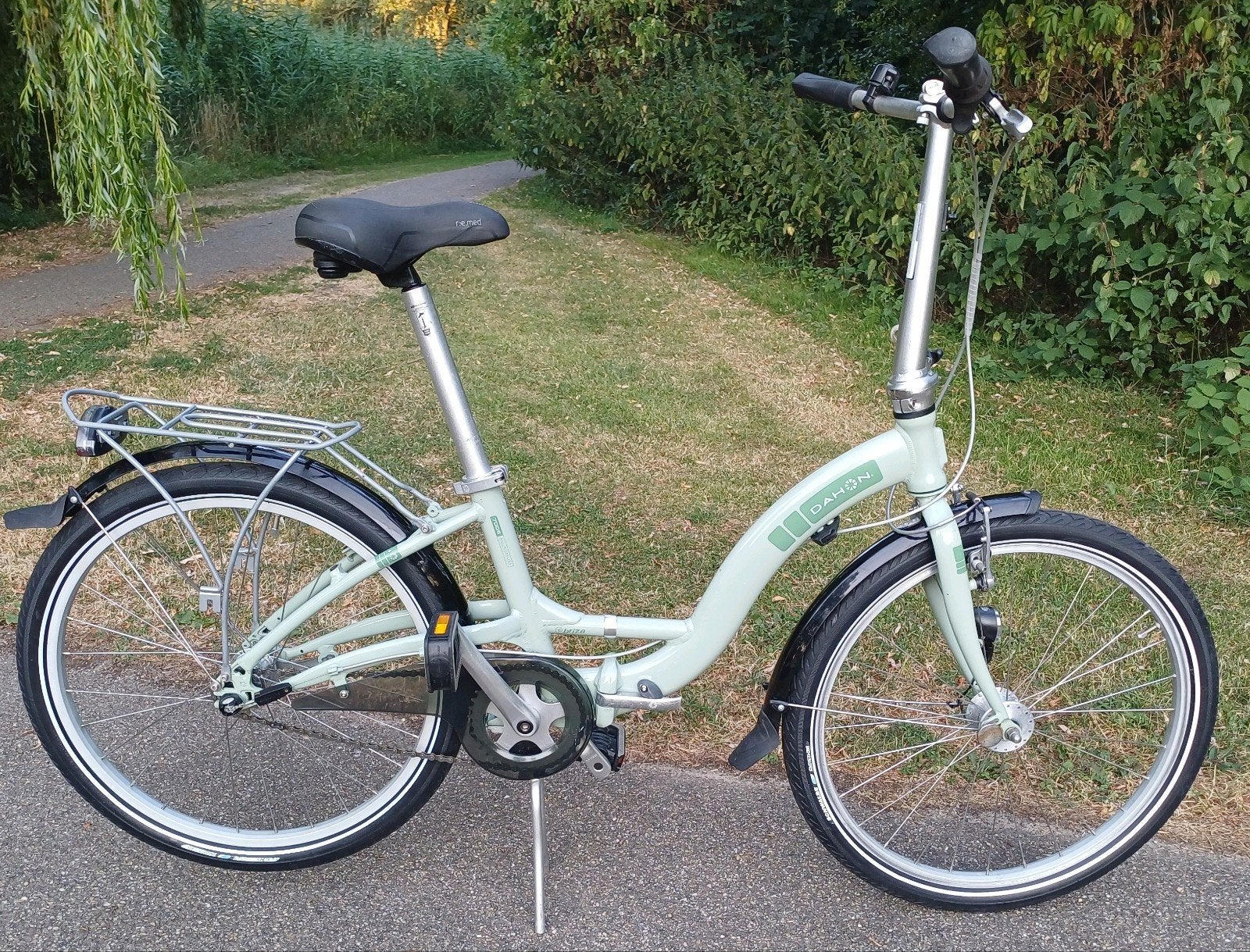 Mooie Dahon vouwfiets, Ophalen, 20 inch of meer, Gebruikt, Velgrem