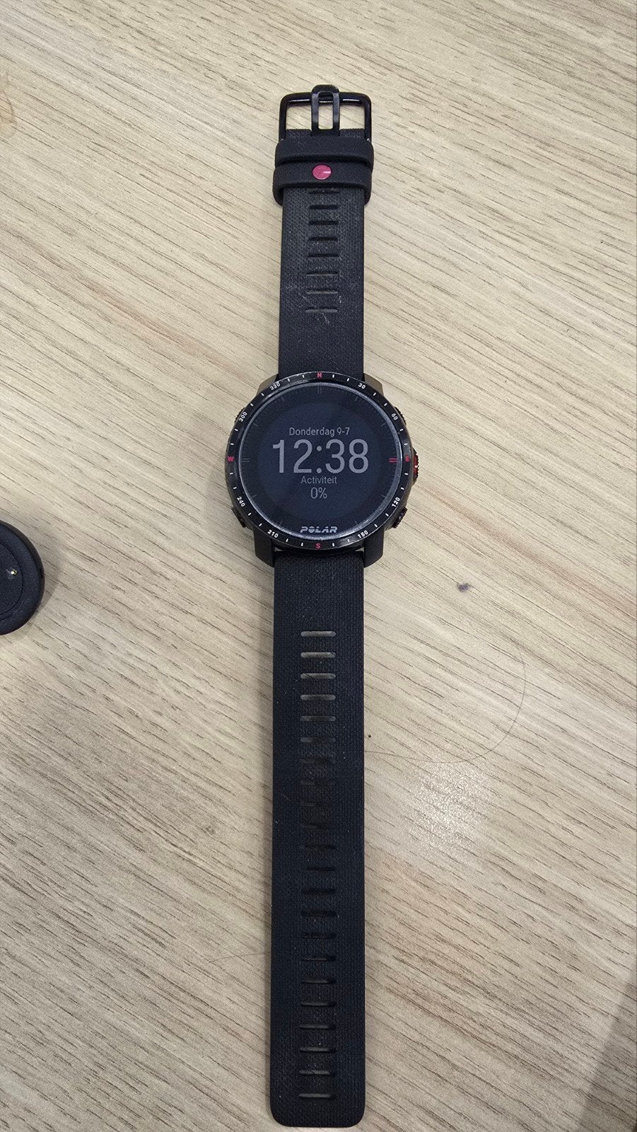 Polar Grit X Pro Outdoor Multisport Horloge Zwart, Zwart, Ophalen of Verzenden, Zo goed als nieuw, Waterdicht