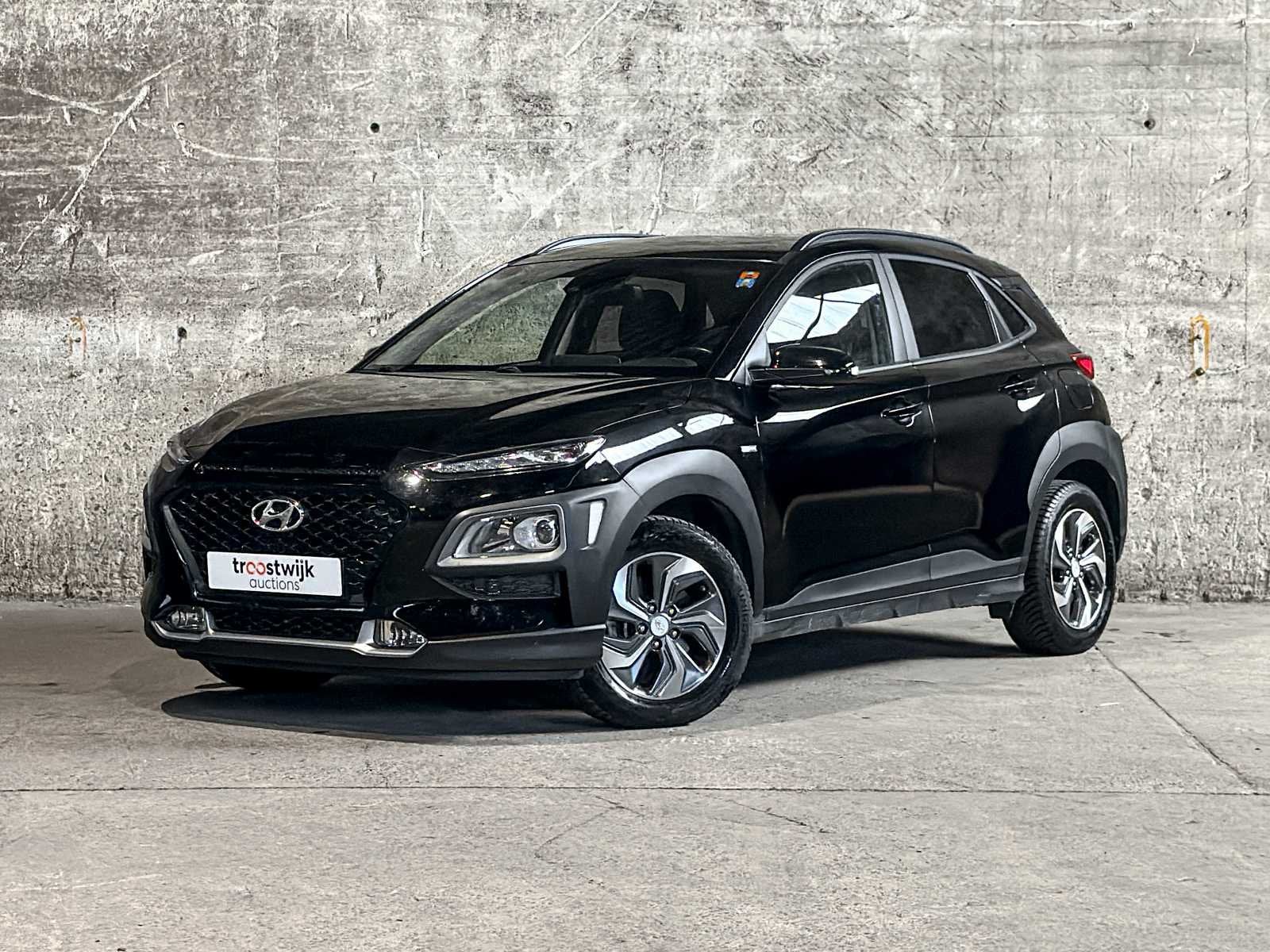 Hyundai Kona 1.6 GDI Twist DCT 5d 77 kW 141pk 2020, Auto's, Hyundai, Automaat, Gebruikt, Bedrijf, Hybride Elektrisch/Benzine