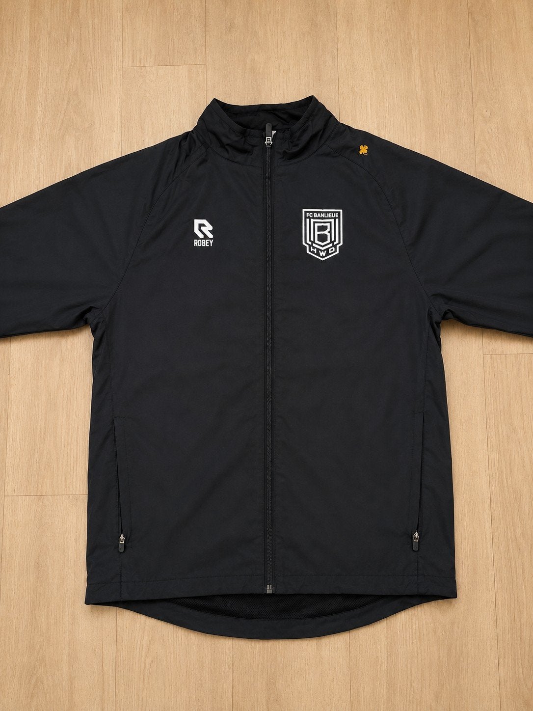 Robey windbreaker, Ophalen, Zo goed als nieuw, Zwart, Voetbal
