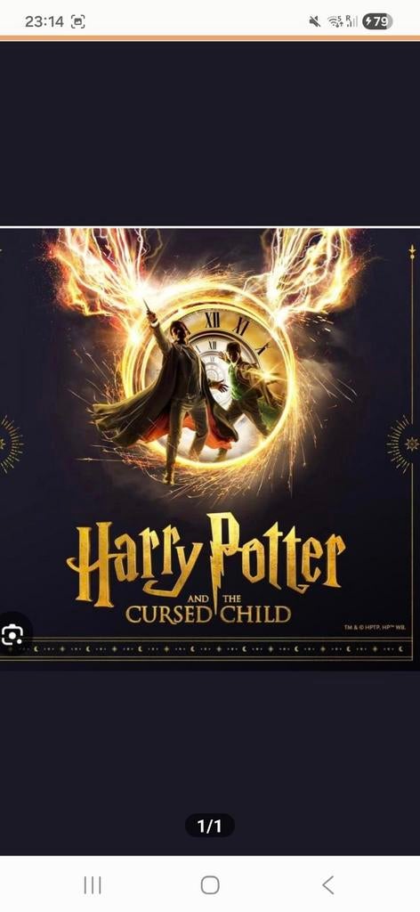 Sligro kaarten gevraagd musical Harry Potter, Tickets en Kaartjes, Twee personen