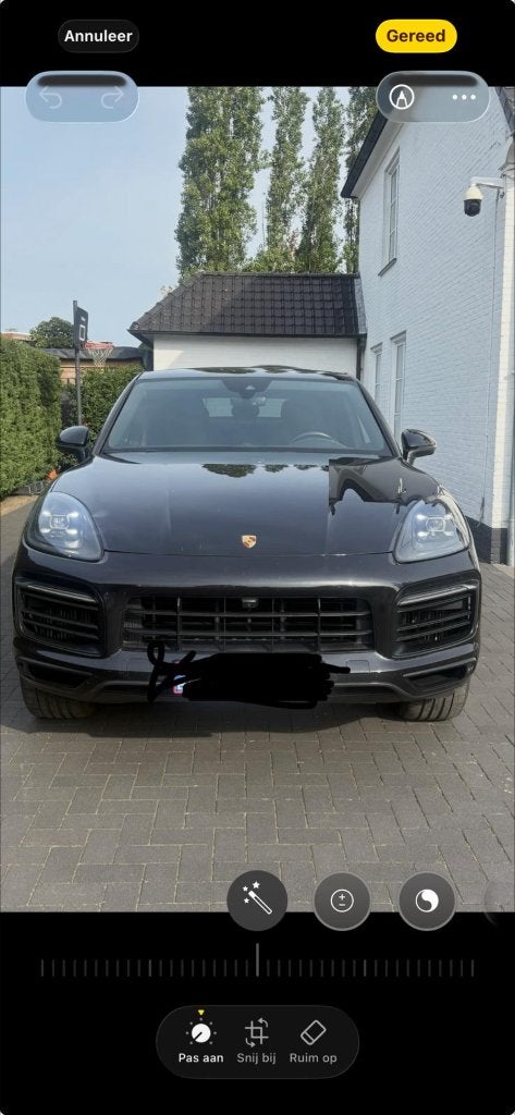 Porsche cayenne coupé, Auto's, Porsche, Automaat, Cayenne, Zwart, Leder